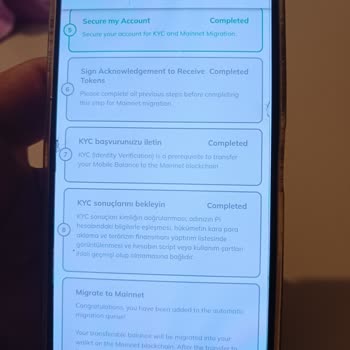 Pi Network De Kontrol Listesi Problemi