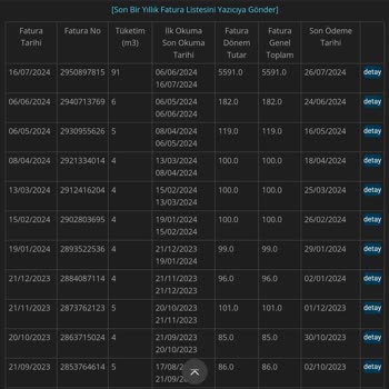 İSKİ Fazla Fatura Hesaplaması / İtiraz