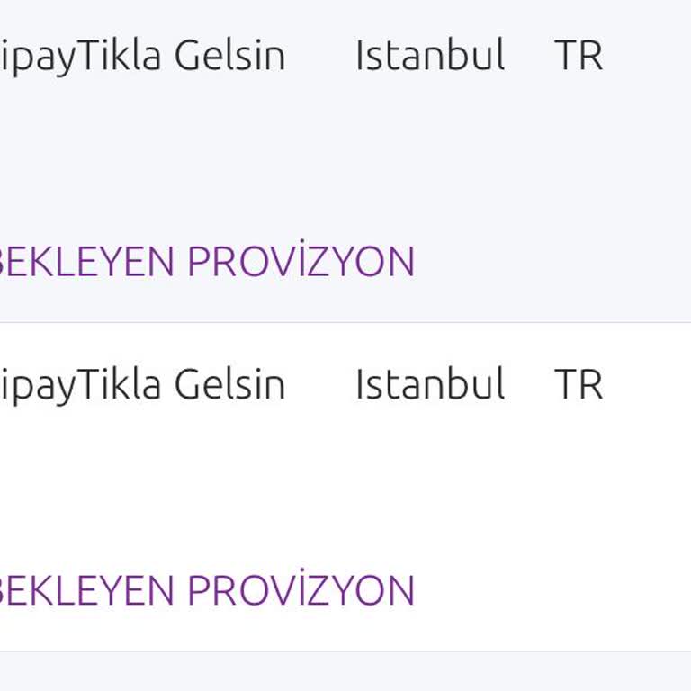 Tıkla Gelsin Sipariş Onaylanmadı Ama Parayı Çekti.