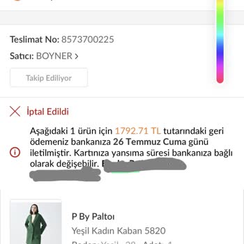 Boyner E-ticaret Te Olmayan Ürünü Satıyor.