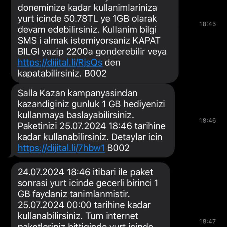 Turkcell Haksız Ücretlendirme Kullanmadığım İnternete Ücret Talep Edil