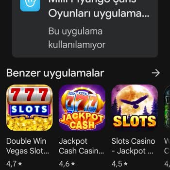 Milli Piyango Aplikasyonu Hata Veriyor