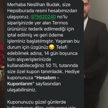 Hepsiburada İndirimli Ürünü İptal Etti