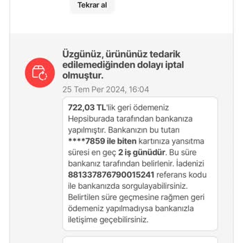 Hepsiburada İndirimli Ürünü İptal Etti