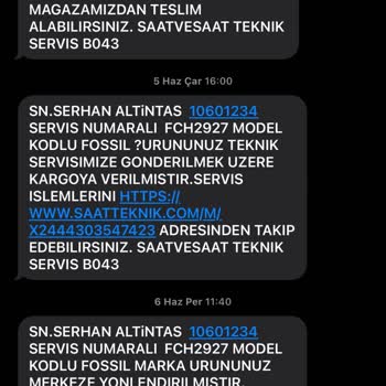 Saat & Saat Firmanın Satış Sonrası İlgisizliği