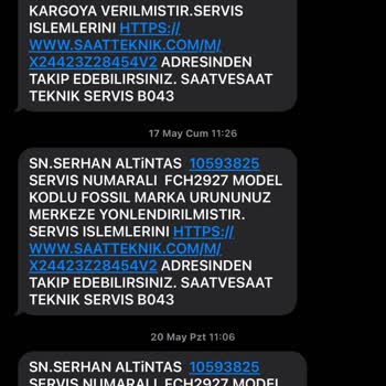 Saat & Saat Firmanın Satış Sonrası İlgisizliği