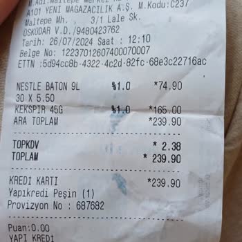 Maltepe A101 Saygısız Tavırları Ve Hizmet Aksaması