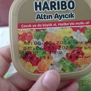 Haribo Nun Kutu Yerine 3 Adet Ürün Göndermesi