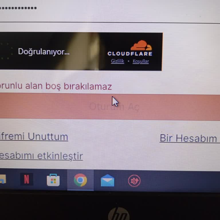 VFS Global Sisteme Giriş Sorunu