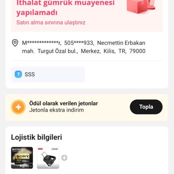 Aliexpress 5 Alım Uyarısı Vermedi
