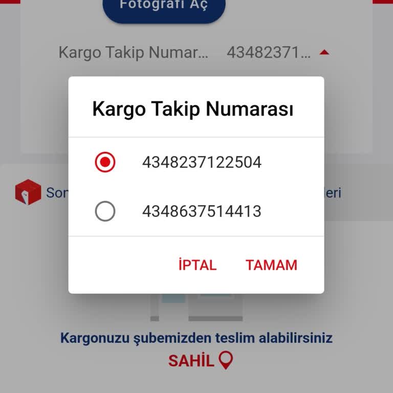 Aras Kargo İskenderun Sahil Şubesi