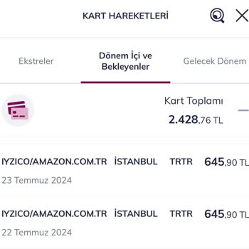 Amazon Siparişinde İki Kere Ödeme Alma Sorunu