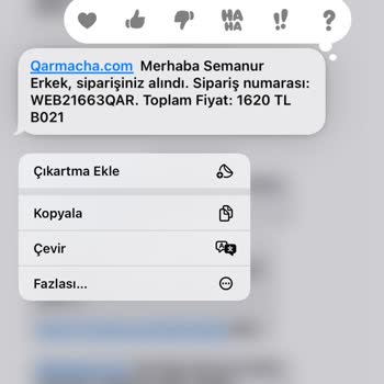 Qarmacha Sorumsuz Ve İlgisiz İadeleri Yok