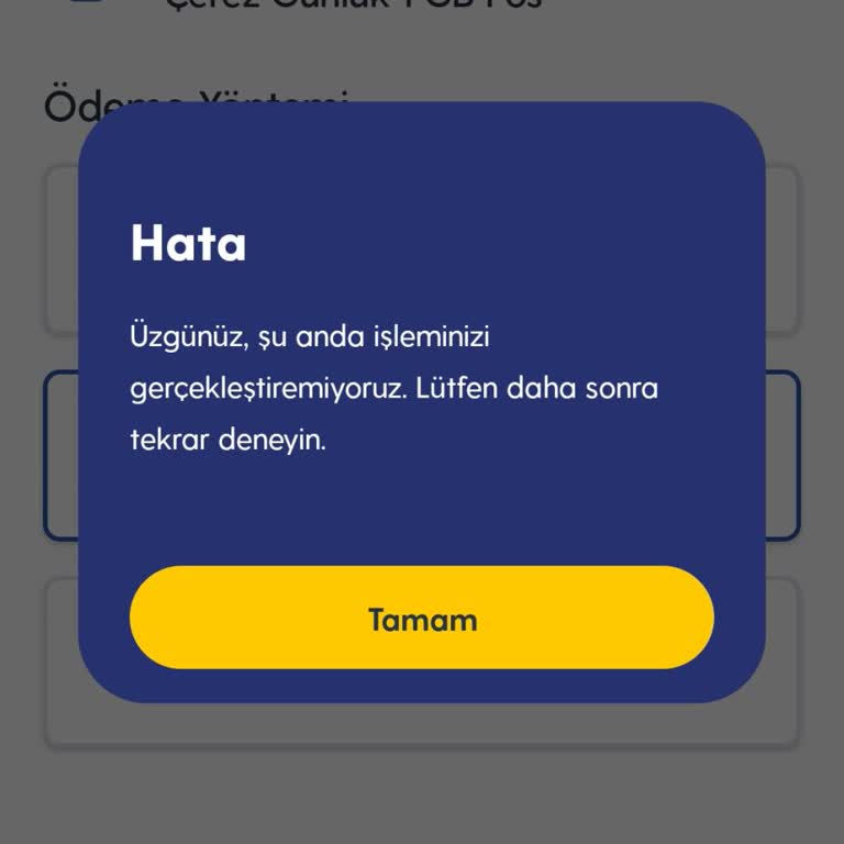 Turkcell Paket Yükleme Sorunu