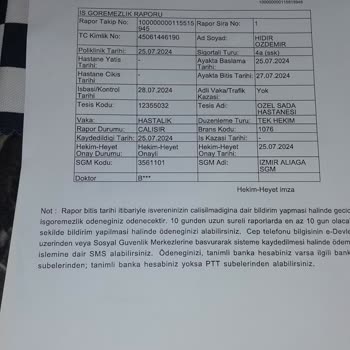 Ekol Grubu Sada Hastanesi Acil Servis