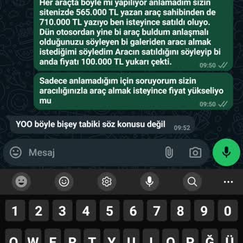 OtoSor Araç Alım Sürecinde Yaşanan Güvensizlik Ve Fiyat Değişiklikleri