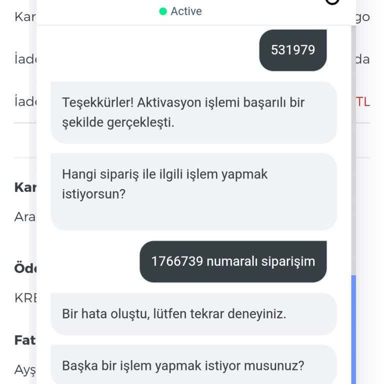Colin's Canlı Destek Hattı Hata Veriyor