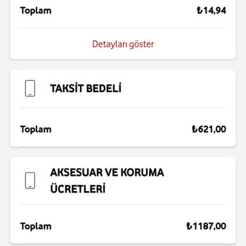 Vodafone Aksesuar Ve Koruma Ücreti Nedir?