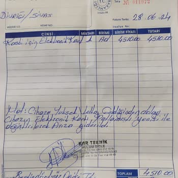 ÇEDAŞ Zararın Tanzim Konusu