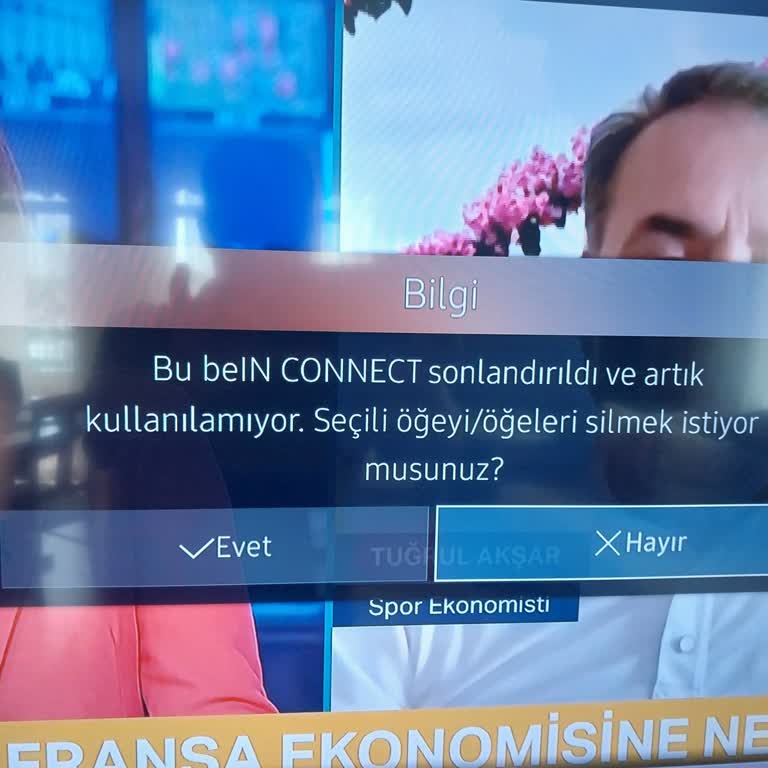 Samsung Smart TV De Bein Connect Uygulaması Sonlandırılmış.