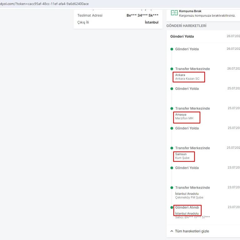 Trendyol Ekspres Kargo Türkiye Turu