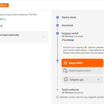 Kargom Sürat Kargo Esenyurt Aktarım Merkezinde 7 Gündür Hareketsiz.