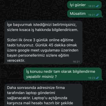 PayPay Organizasyon İş Başvurusu Şikayeti