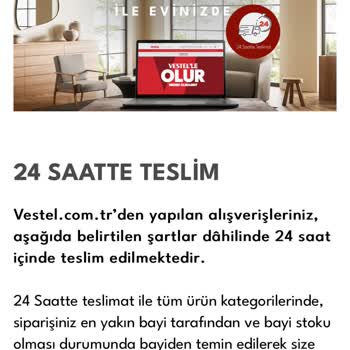 Vestel Klima Teslim Süresi Sorunu
