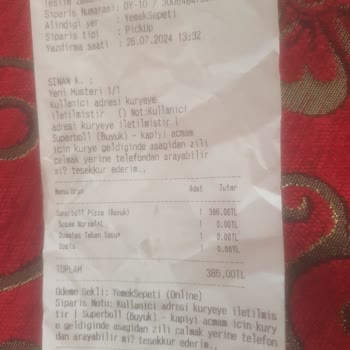 Pizza Hut Mersin Şubesi'nde Hayal Kırıklığı