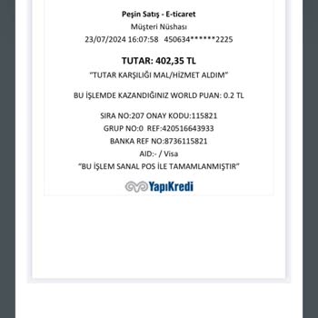 Amazondan 402 TL İademi İstiyorum