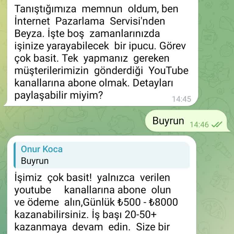 Telegram ALJ Dijital Pazarlama
