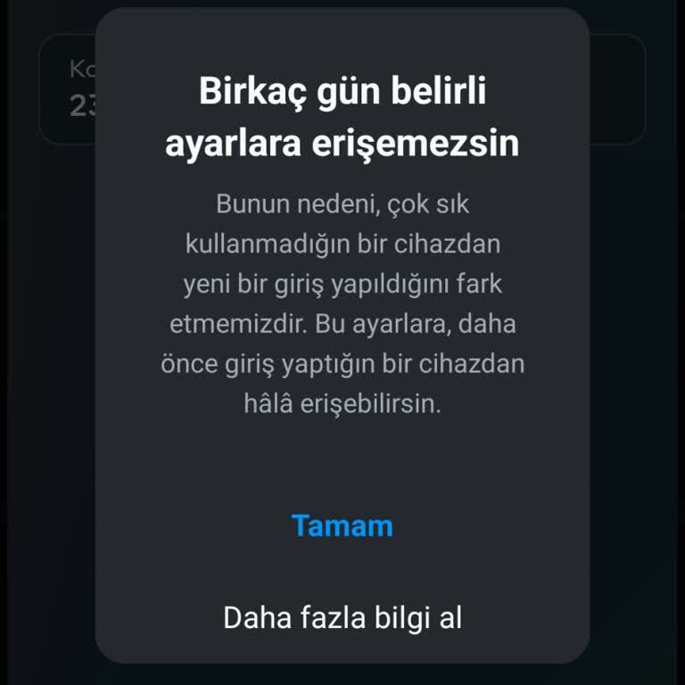 Instagram Mavi Tık Alma Sorunu