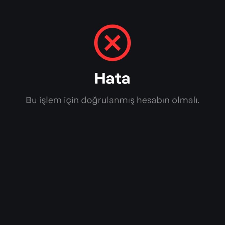 Papara Hesap Onaylama Hatası
