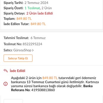 Trendyol'un Kuponumu Hiç Etmesi