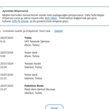 UPS Sistemi Bozuk Bir Firma