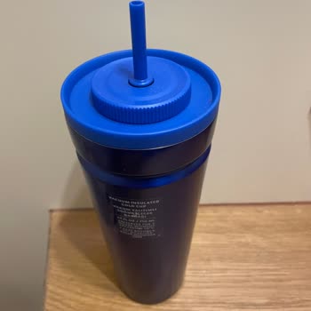 Starbucks Vakumlu Mavi Termos