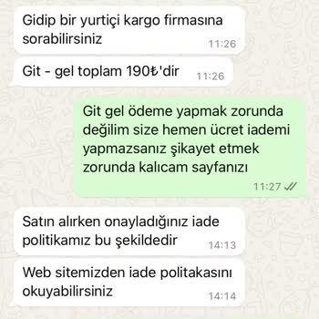 Expose Sports Sitesi Para İademizi Yapmıyor Kusurlu Ürün Satıyor