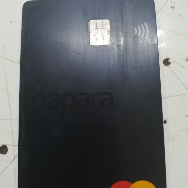 Papara Black Card Temassız Çalışmıyor