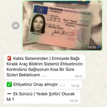 Otokoç Araba Kiralama Şirketi Tarafından Hesabımdan Haksız Para Çekimi