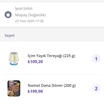 Getir Para İadesi Yapmıyor