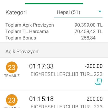 Apple Bilgim Dışında İşlem