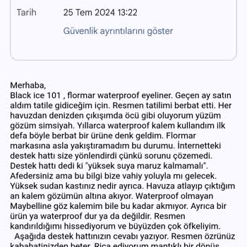 Flormar Waterproof Eyeliner Aşırı Akıyor Asla Waterproof Değil❌