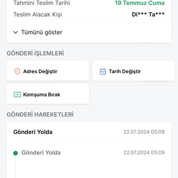Trendyol Ürün Teslimi Yapılmaması