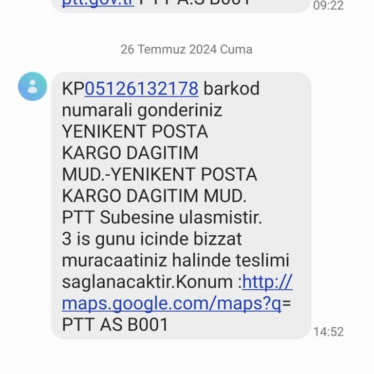 Epttavm Kargomu Eve Teslim Etmiyor