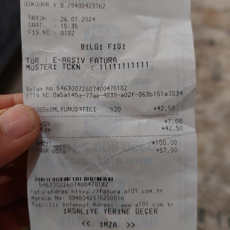 A101 Mağazası Çalışanları Kemer / Aslanbucak