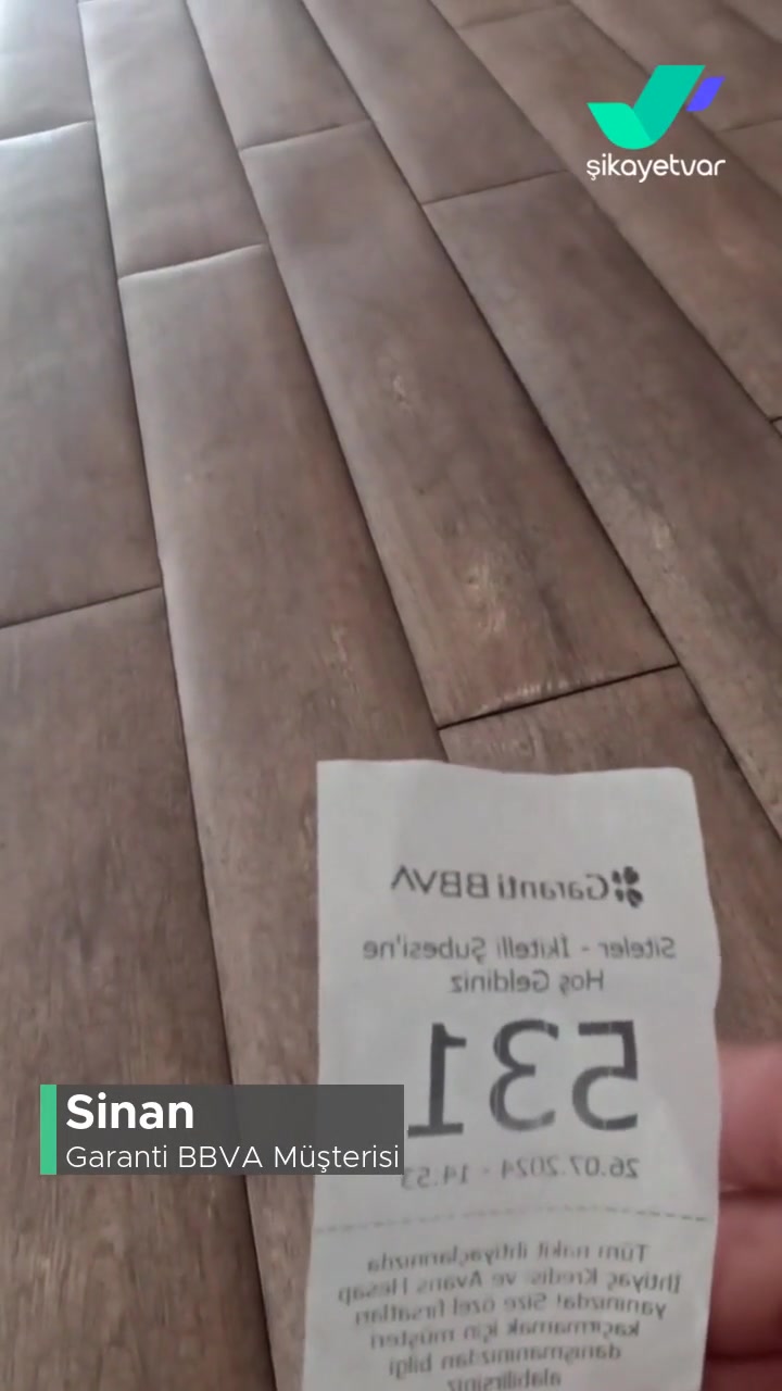 Garanti BBVA İnsanları 1.30 Saat Bekletmek Zorunda Değil videonun kapak resmi