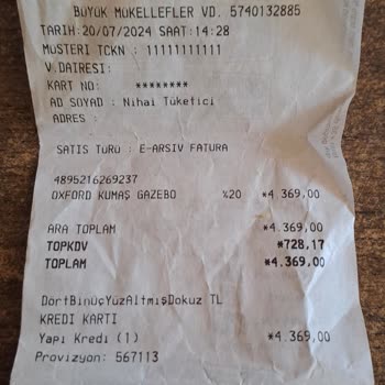 Koçtaş Parça Tedariği İstiyorum