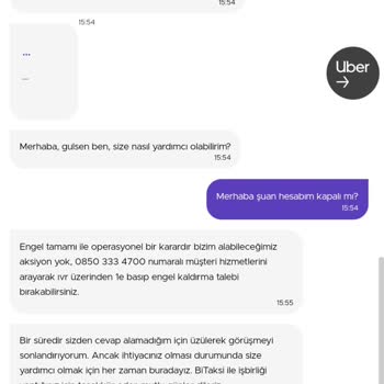 BiTaksi Uygulamasıyla Yaşadığım Sorun Ve Mağduriyet