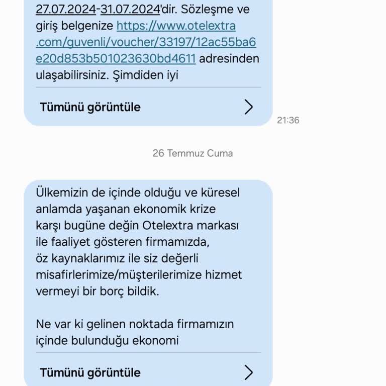 Otelextra İflas Eden Şirket Ve Sorumsuz Otel Tatil Kabusu