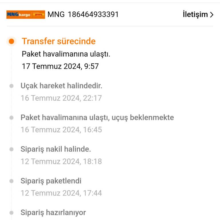 Temu Geç Gelen Sipariş